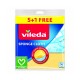 ممسحات اسفنجية فيليدا متعددة الاستخدام للمطبخ | 6 قطع (5 قطع + 1 مجاناً) – امتصاص فائق حتى 10 أضعاف الوزن، قابلة للتحلل الحيوي، مصنوعة من السيليوز والقطن