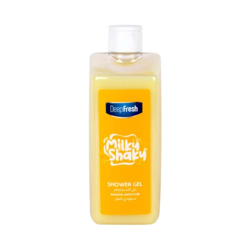 جل استحمام ديب فريش سموذي الموز – تركيبة كريمية غنية بخلاصة الموز والحليب – 500 مل