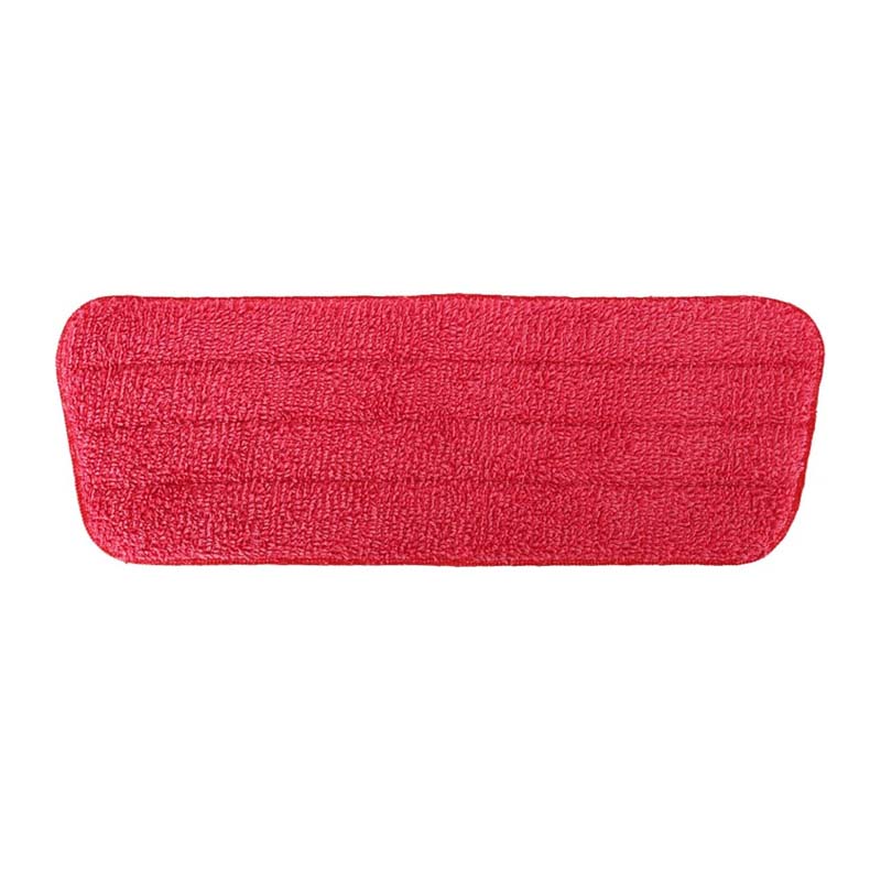 رأس ممسحة بديل باللون الأحمر – الطول 41 سم والعرض 13 سم، مناسب للاستخدام مع المماسح الأرضية القابلة للتبديل