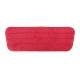 رأس ممسحة بديل باللون الأحمر – الطول 41 سم والعرض 13 سم، مناسب للاستخدام مع المماسح الأرضية القابلة للتبديل