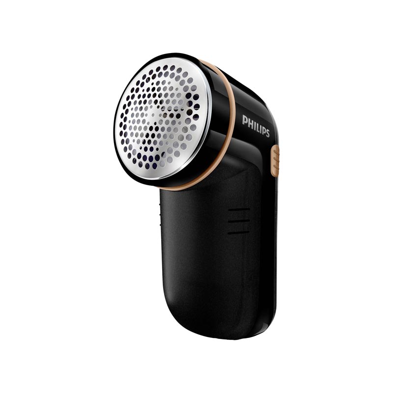 ماكينة ازالة الوبر من الاقمشة من فيليبس GC026/80 – تعمل ببطارية، بغطاء لضبط الارتفاع، باللون الاسود والبني