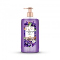 غسول يدين لوكس معطر بزيت اللوز وسحر زهرة الاوركيد – 500 مل