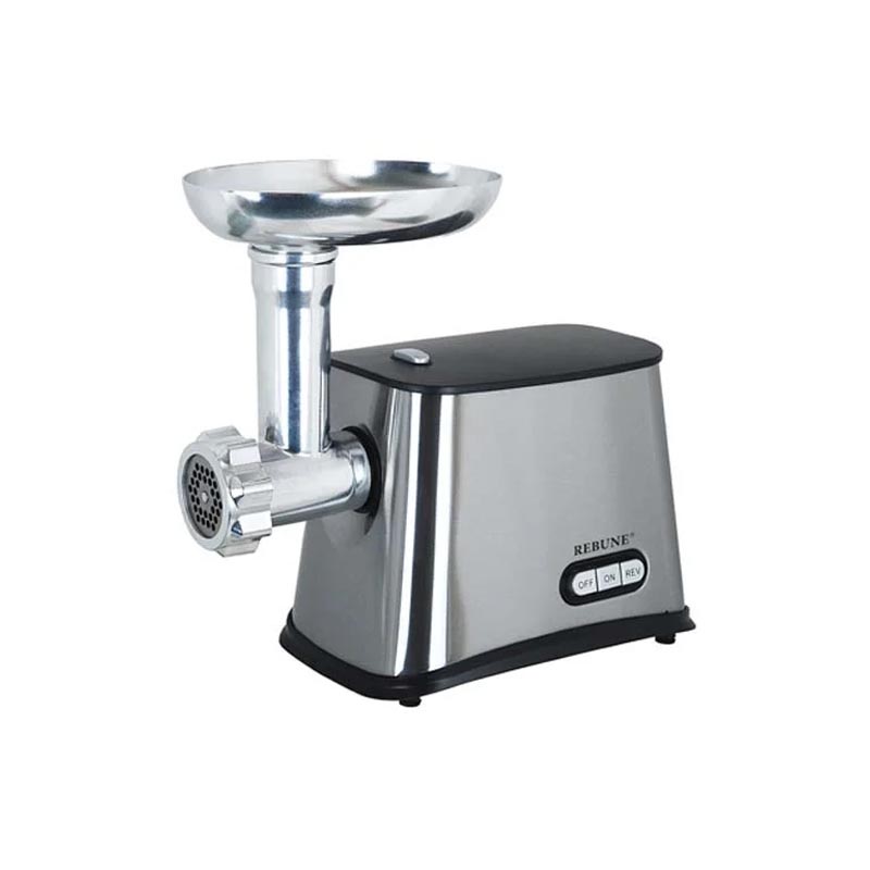 فرامة لحم ريبون بقوة 1500 واط | تصميم متين مع رأس معدني وصحن تغذية | ضمان سنتين – صناعة صينية