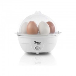 غلاية بيض كهربائية جانو 350 واط – 7 بيض لكل طبقة – لون ابيض