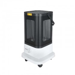 دفاية ريبون 2000 واط – 6 انابيب، 4 مستويات حرارة، 5 اتجاهات – اسود وابيض