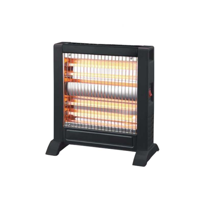 دفاية كهربائية هوم ماستر موديل HM-2672 بقدرة 1200 واط – 4 انابيب كوارتز، بقاعدة ثابتة ومفتاح امان، تعمل على 220-240 فولت