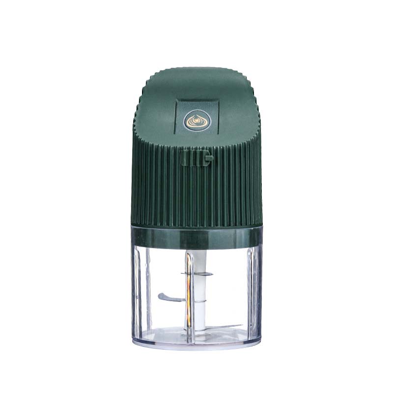 مفرمة طعام كهربائية متعددة الاستخدام قابلة للشحن عبر USB – تصميم مدمج مع غطاء مقاوم للانزلاق وشفرات حادة من الستانلس ستيل