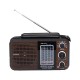 راديو محمول من أولسنمارك بثماني نطاقات (FM/AM/SW1-6) مزود بتقنية بلوتوث ومشغل موسيقى USB/SD وMP3 – بطارية قابلة للشحن وجودة صوت ممتازة
