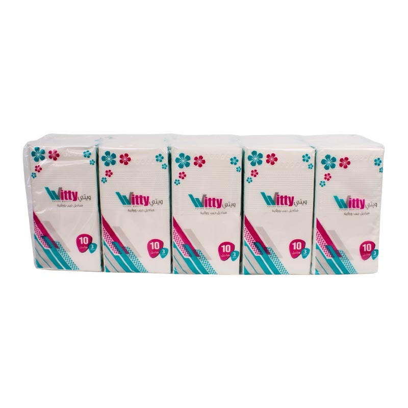 ويتـي مناديل جيب – 15 حبة × 10 منديل – 3 طبقات