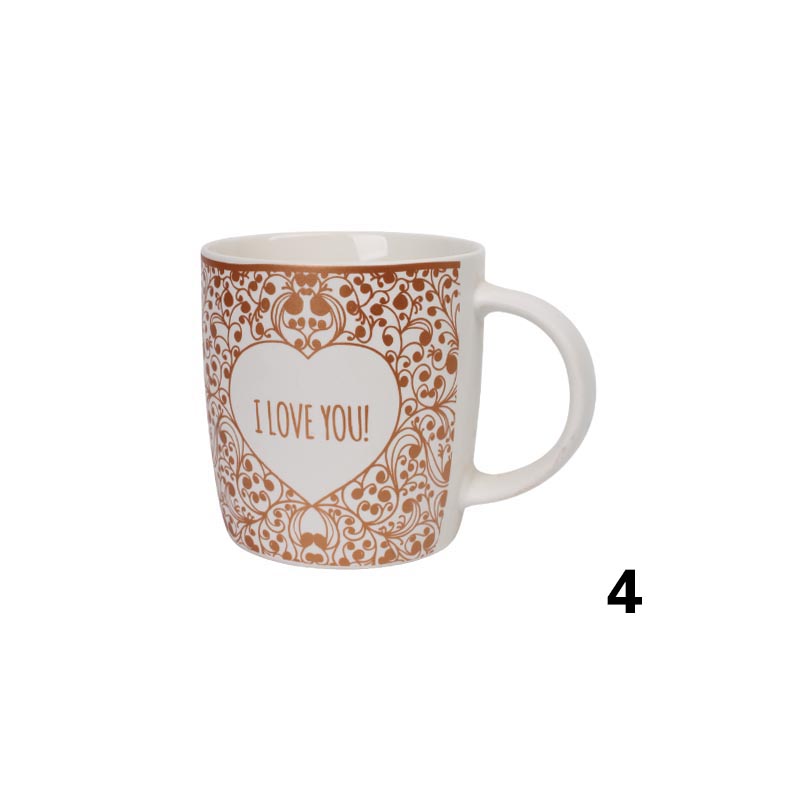 كوب سيراميك بنقشة فاخرة