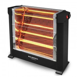 دفاية كهربائية كمـتل – 2200 واط – 4 أنابيب كوارتز – ضمان سنتين