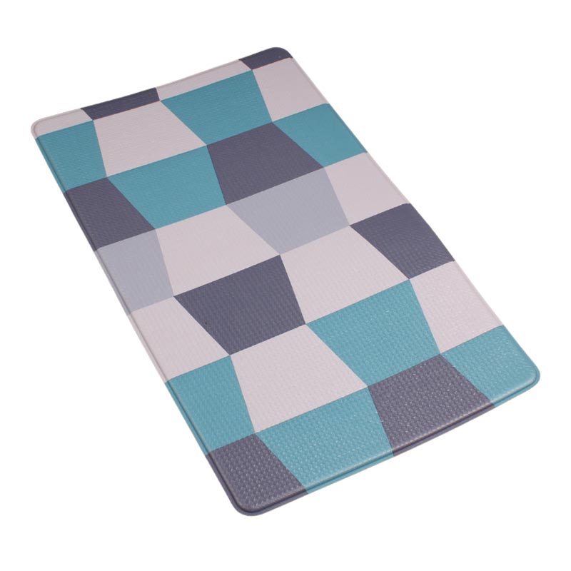 دعاسة ميموري فوم مريحة للوقوف الطويل بوجهين مختلفين – للاستخدام الداخلي والخارجي – 46.5×77×1 سم