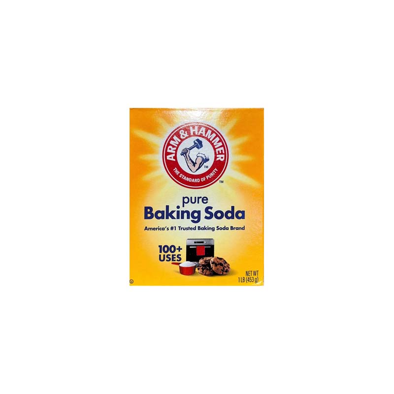 بيكنج صودا نقية من Arm & Hammer – لتنظيف متعدد الاستخدامات – صنع في امريكا – 453 جم