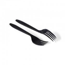 كرتون شوك بلاستيك اسود سميك فاخر – 20 حزمة × 50 حبة = 1000 حبة