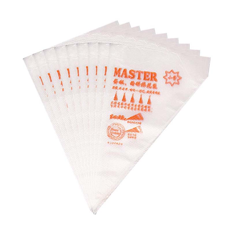 اكياس تزيين الكيك القوية للاستعمال مرة واحدة – عبوة تحتوي على 100 كيس