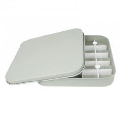 صحن بسبوسة جرانيت بغطاء مع قالب تقطيع – 25×25×4 سم