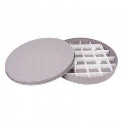 صحن بسبوسة جرانيت بغطاء مع قالب تقطيع – قطر 28×عمق 4 سم