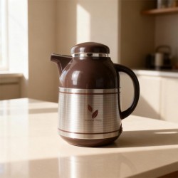 ترمس باصرة 1 لتر بغطاء ضغاط