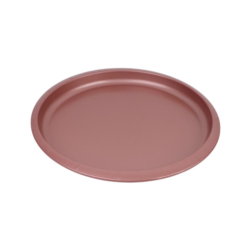 صينية بيتزا وردي مدور 35×33.3×2.8 سم