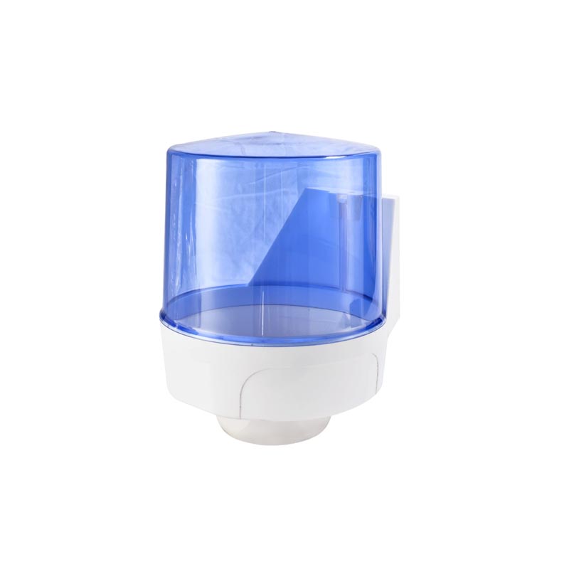 حامل مناديل رول جداري مع غطاء شفاف – 30×28×23 سم