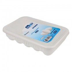 حافظة بيض بلاستيك 15 خانة – 28×18×6.5 سم