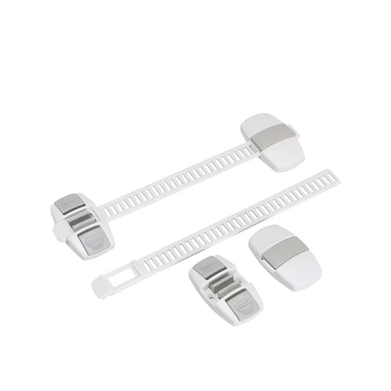 قفل ثلاجة بلاستيك للابواب والادراج | عبوة تحتوي على 2 حبة