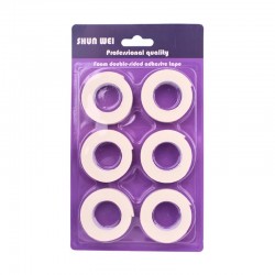 لاصق وجهين فوم ابيض – 6 حبات