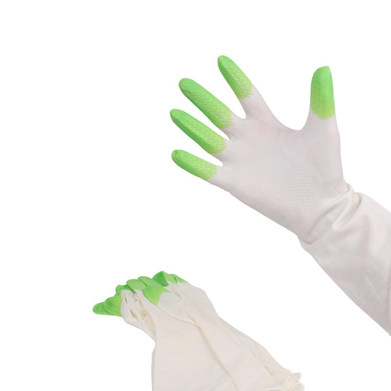 قفاز تنظيف طويل للاستخدام في الغسيل والمطبخ والتنظيف – 2 حبة – مقاس M