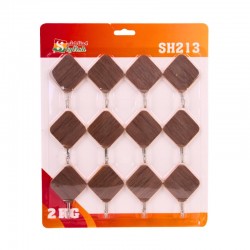 علاق جداري لاصق – 12 حبة