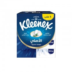 حزمة مناديل كلينكس – 5 علب × 70 منديل مزدوج