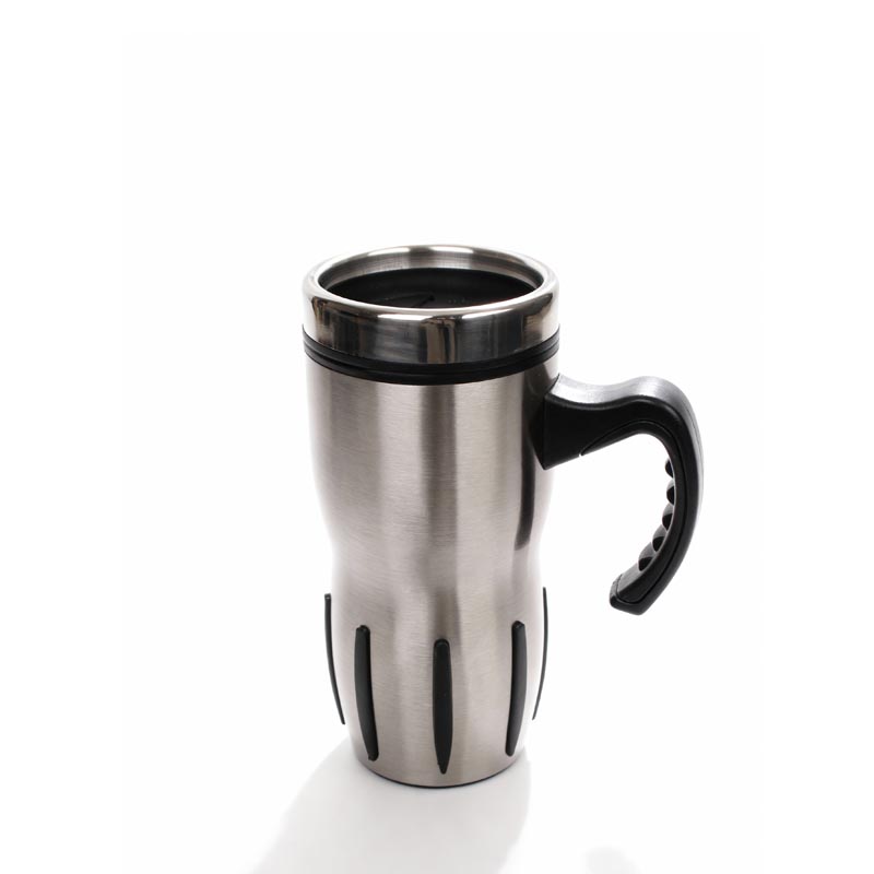 مق استيل 470 مل حافظ للحرارة والبرودة مع مقبض