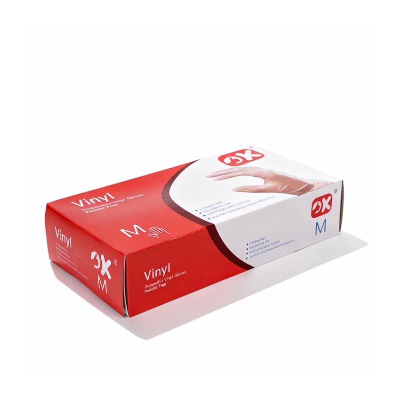 اوكي قفازات شفافة مقاس M  عبوة 70 حبة