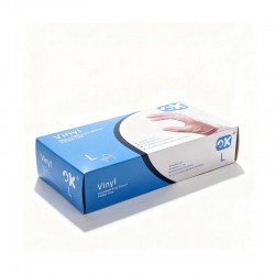 اوكي قفازات شفافة مقاس L  عبوة 70 حبة