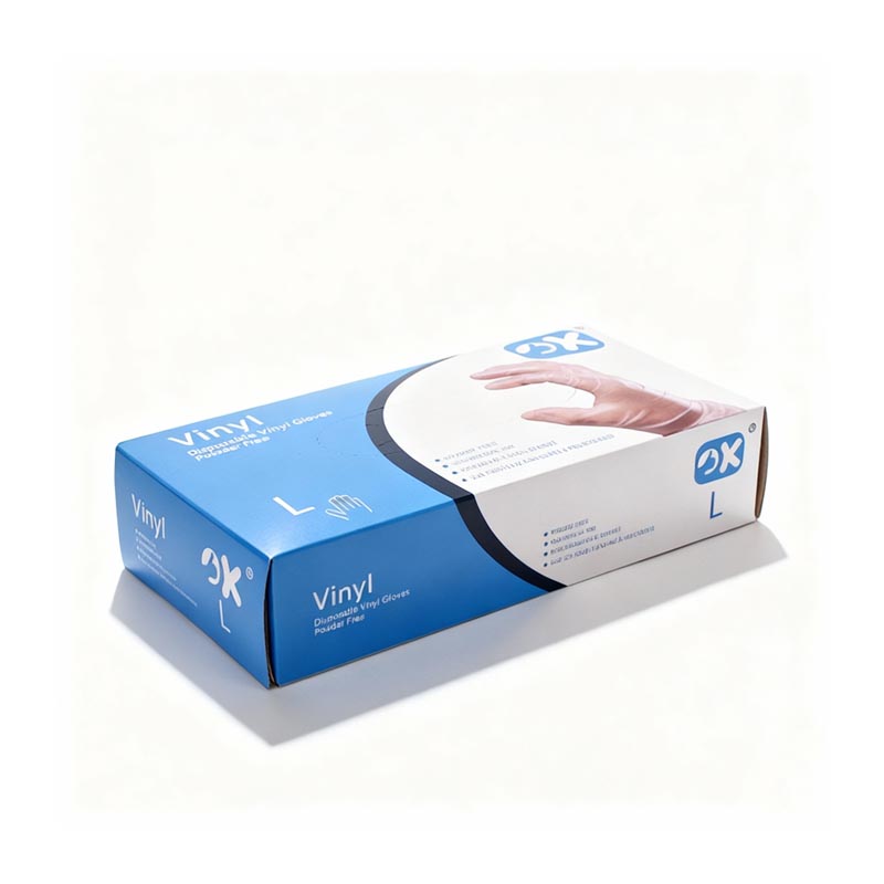 اوكي قفازات شفافة مقاس L  عبوة 70 حبة