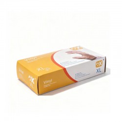 اوكي قفازات شفافة مقاس XL  عبوة 70 حبة