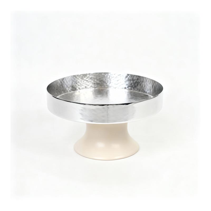 صحن تقديم حلويات بقاعدة