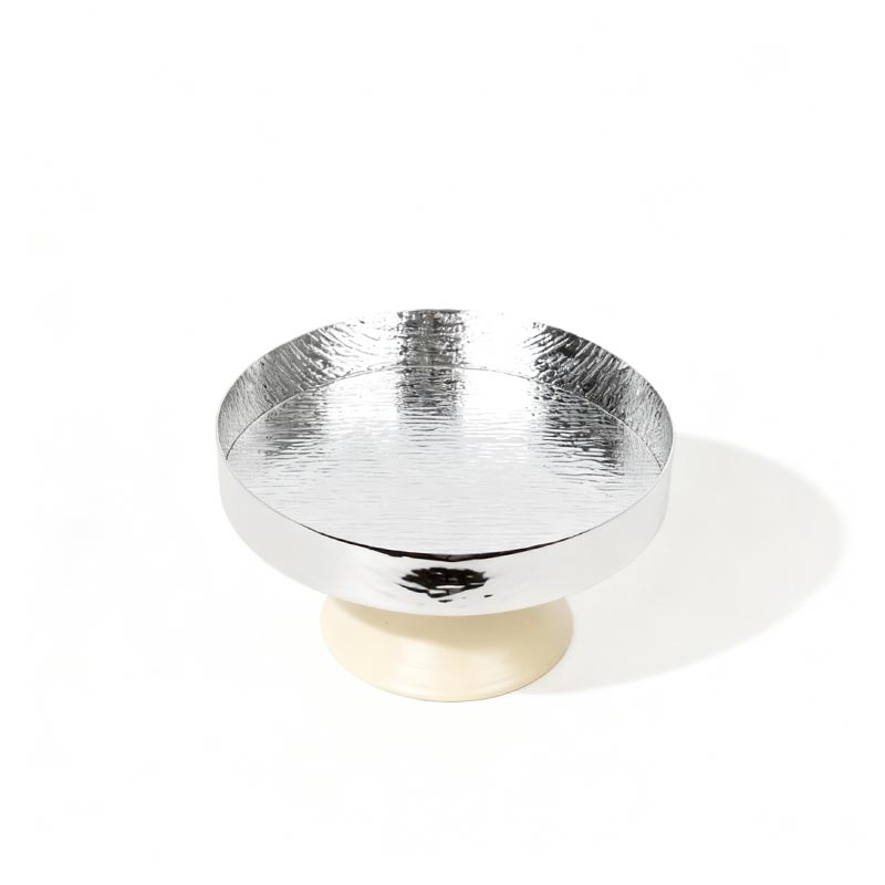 صحن تقديم حلويات بقاعدة