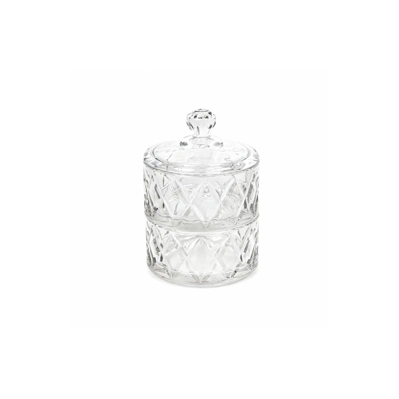 تمرية / سكرية زجاج – طقم حبتين