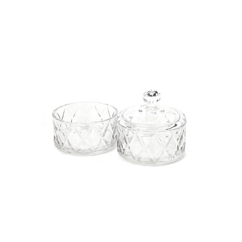 تمرية / سكرية زجاج – طقم حبتين