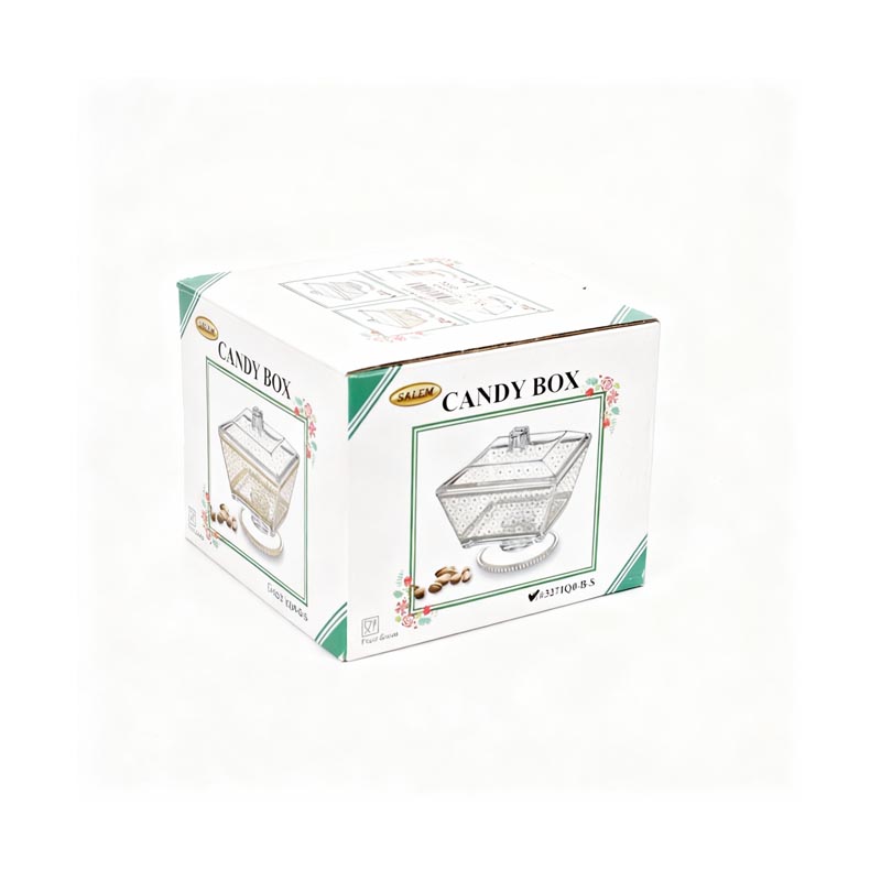 تمرية أكريلك فاخرة – 13 سم – نقش فضي