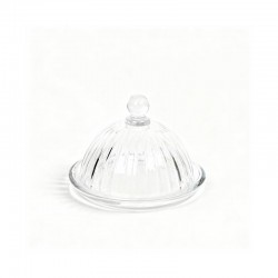 صحن تقديم زجاج – 14 سم