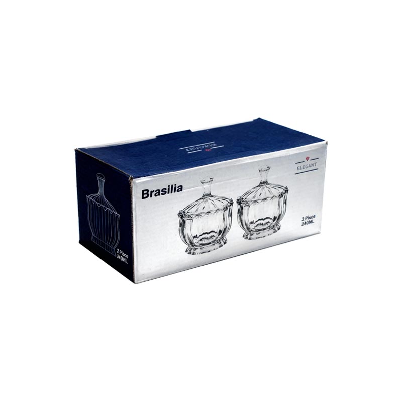 طقم تمرية - سكرية زجاج – مقاس 10 سم