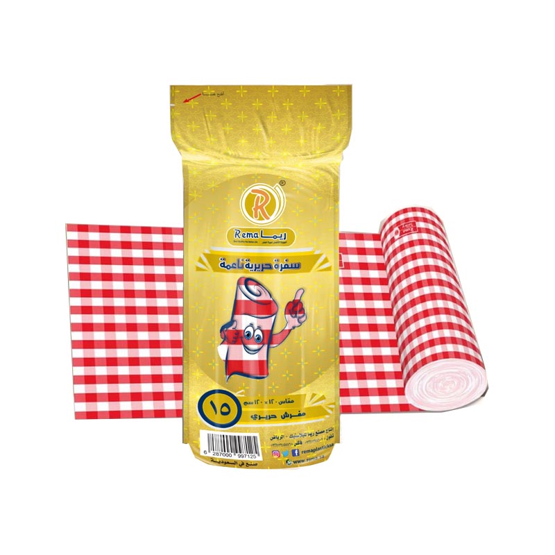 ريما مفارش سفرة حريرية 120 × 120 سم – 15 مفرش