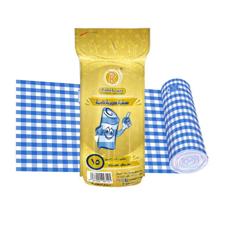 ريما مفارش سفرة حريرية 120 × 120 سم – 15 مفرش