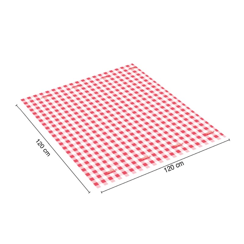 ريما مفارش سفرة حريرية 120 × 120 سم – 15 مفرش