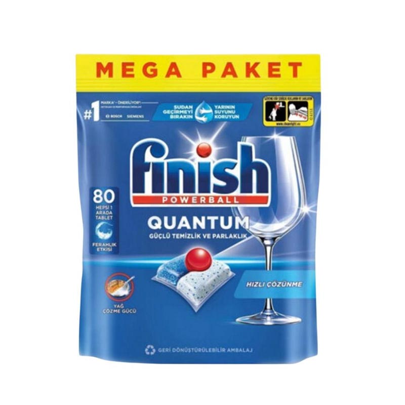 فينيش أقراص غسالة الصحون كوانتوم – 80 قرص