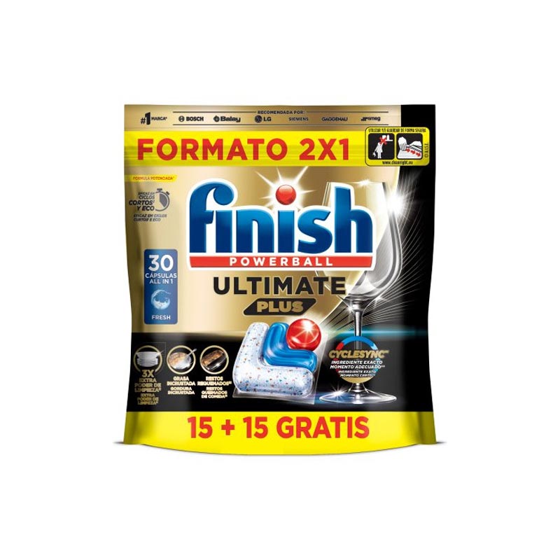 فينيش التيميت بلس اقراص غسالة الصحون – 30 قرص