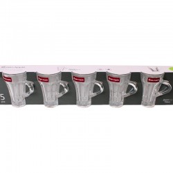 اكواب زجاج 150 مل – طقم 5 حبات