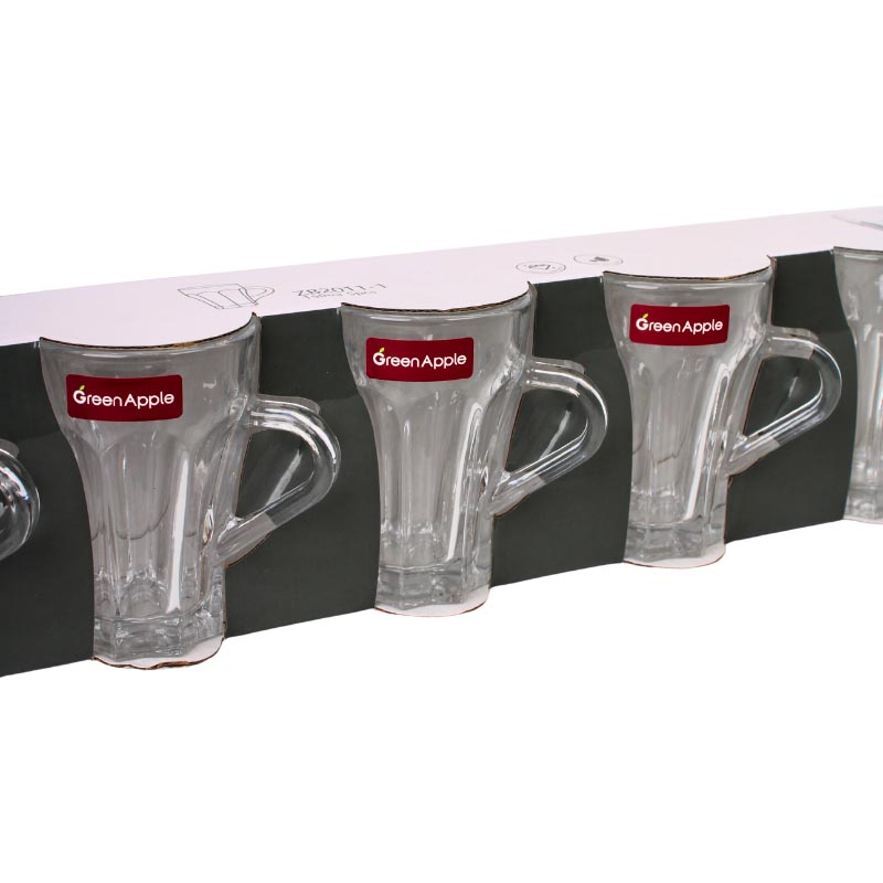 اكواب زجاج 150 مل – طقم 5 حبات