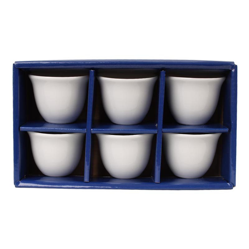 فناجيل قهوة سعودية بورسلان – طقم 6 حبات